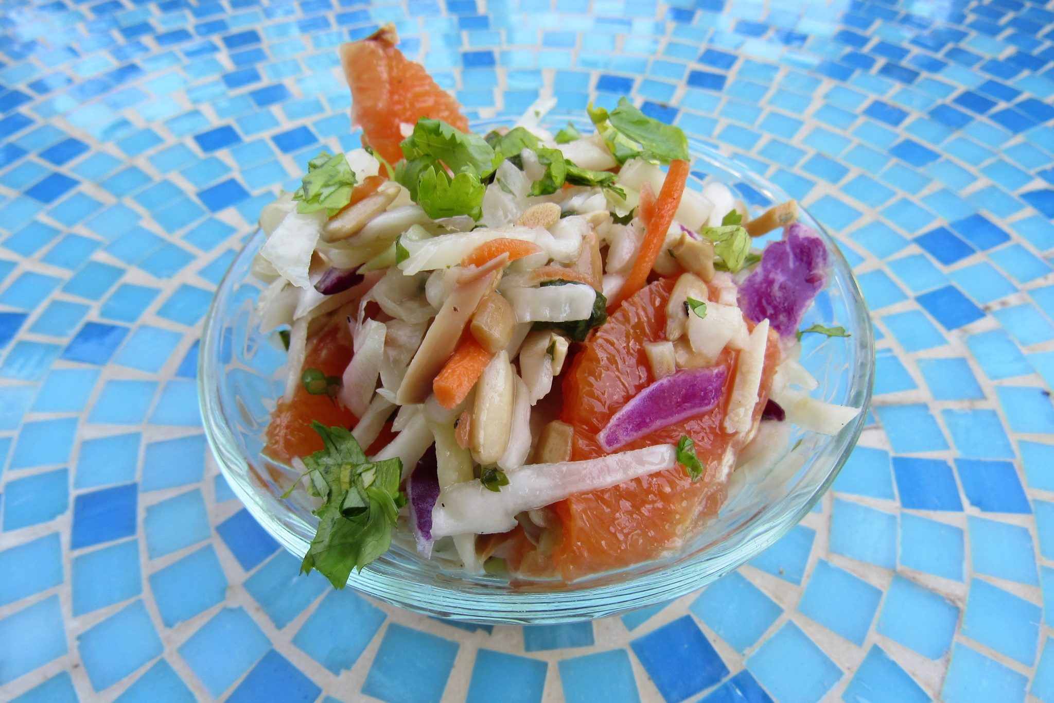 easy citrus Asian coleslaw recipe